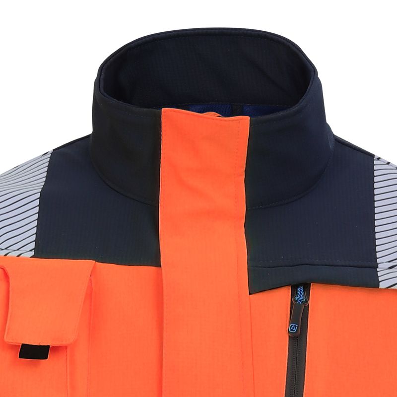 Chaqueta Slack Hi Viz Absolute Zero Naranjo - Imagen 4
