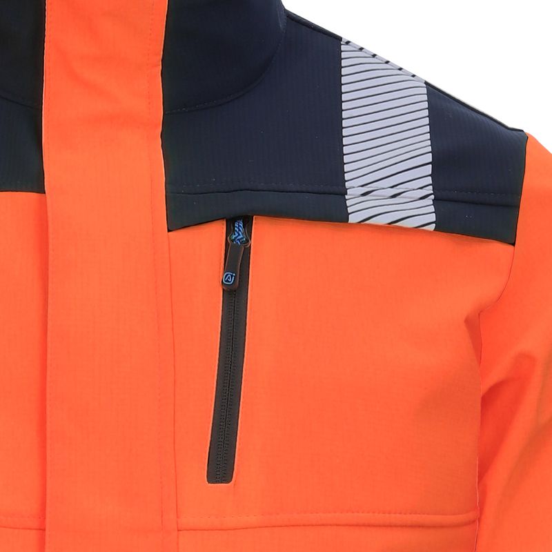 Chaqueta Slack Hi Viz Absolute Zero Naranjo - Imagen 7