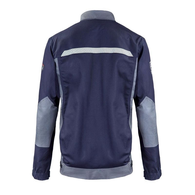 Chaqueta Slack Ignífuga Antiestático NFPA Azul Marino - Imagen 2