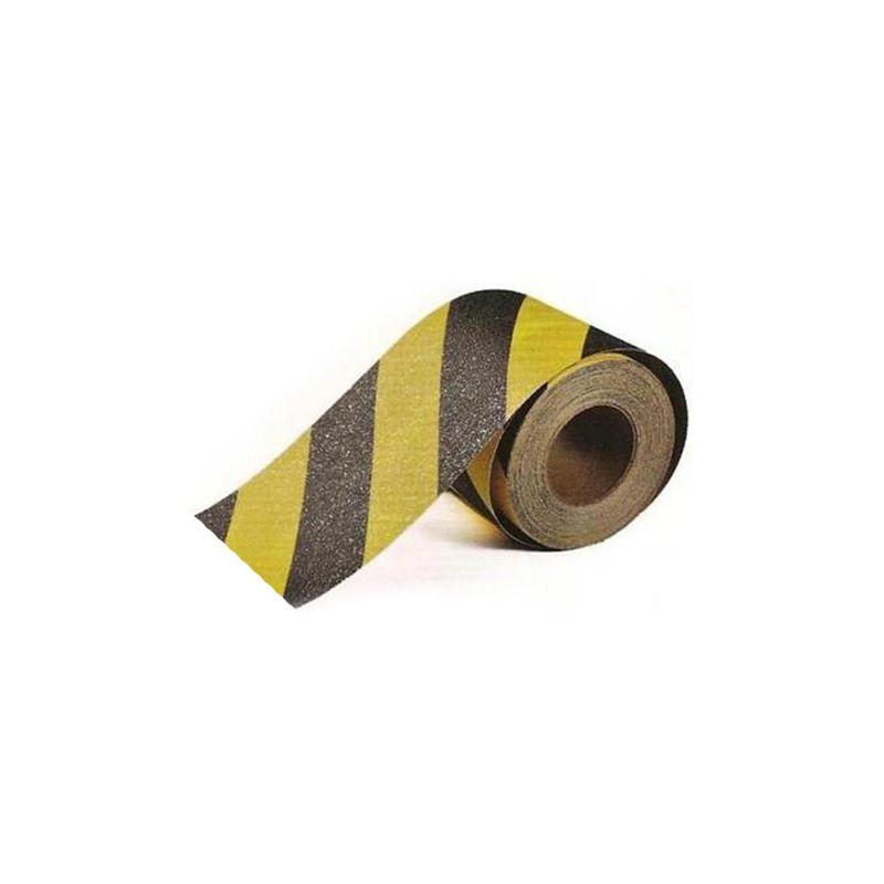 Cinta antideslizante Amarilla /Negra 48mm X 4.5 mts