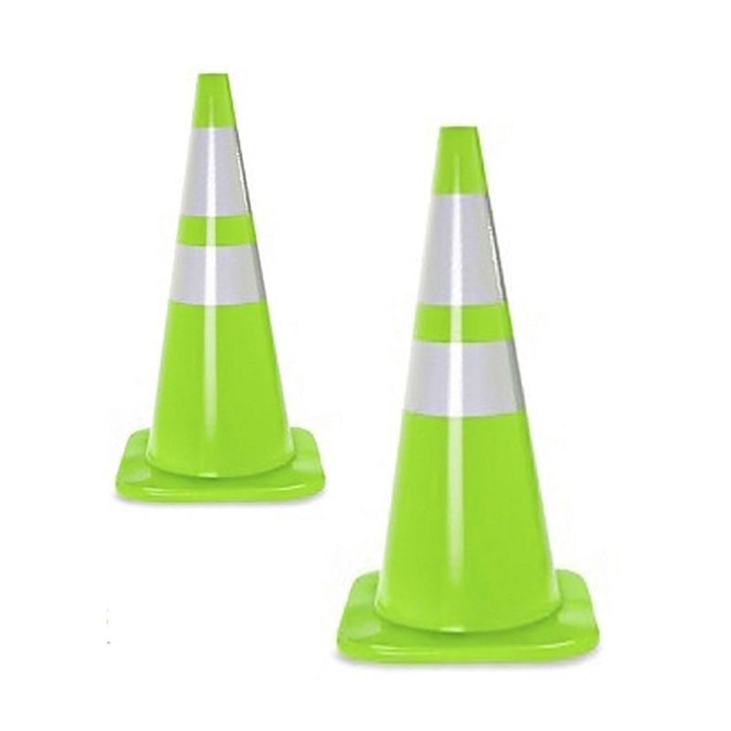 Cono De Señalizacion Verde 36"