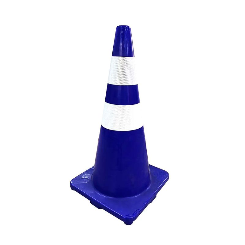 Cono Señalizacion Reflectante 28 Azul