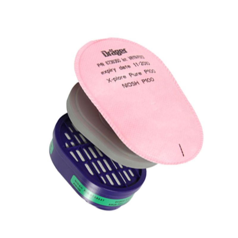 drager filtro x plore p100 tipo almohadilla 6738350 (par) - Imagen 2