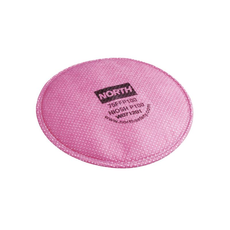 FILTRO NORTH 75FFP100 PARTICULAS BLANDO P100 (PAR)Filtro North 75Ffp100 Particulas Blando P100 (Par)
