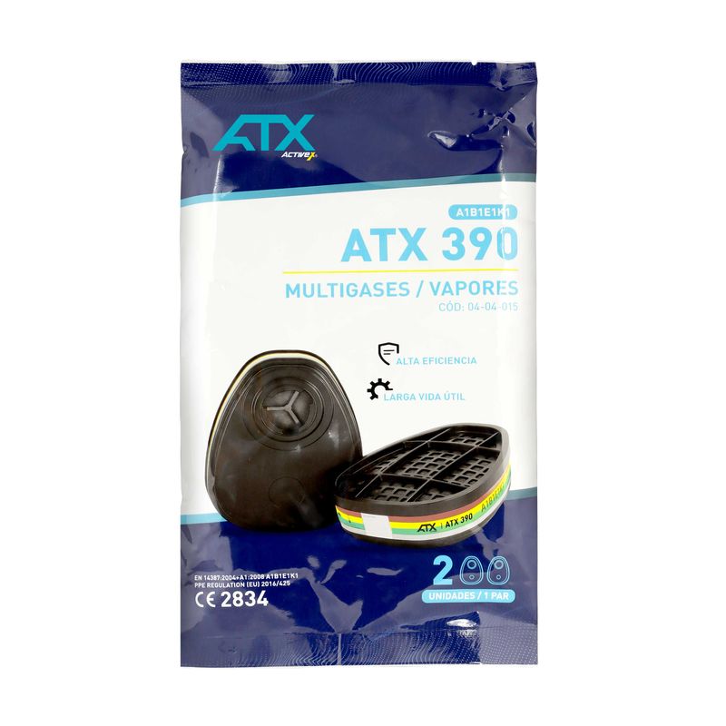 Filtro Activex ATX 390 Multigas A1B1E1K1 (Par) - Imagen 6