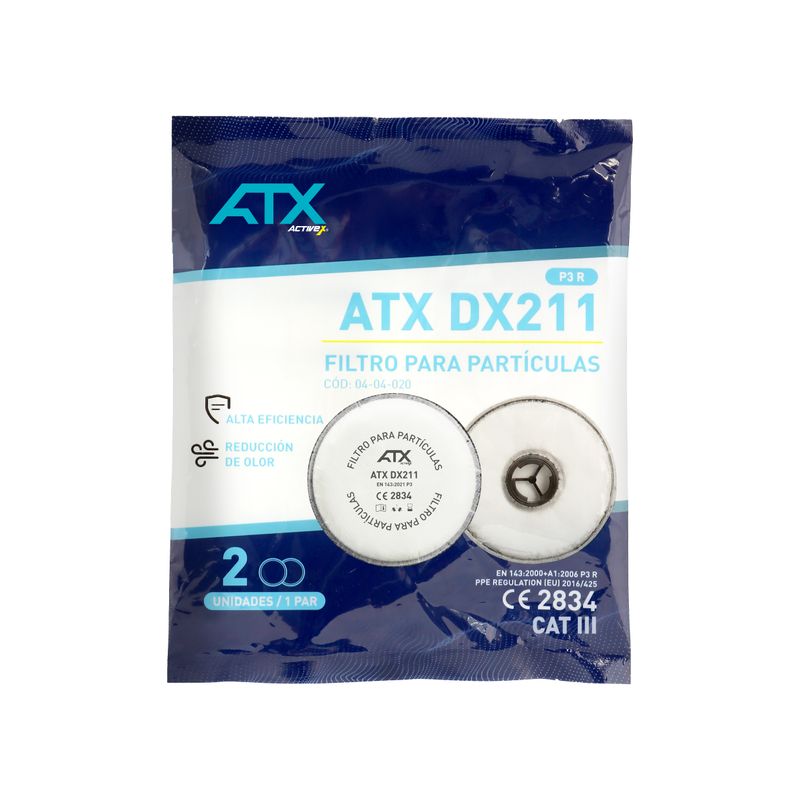 Filtro Activex ATX DX211 Particulas y Olores VO P3 R (Par) - Imagen 5