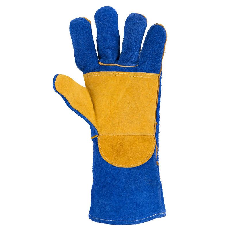 Guante Activex Soldador Azul/Beige Reforzado C/Kevlar - Imagen 2