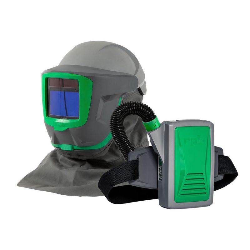 Kit PAPR GVS para soldador capucha ignifuga y visor fotosensible