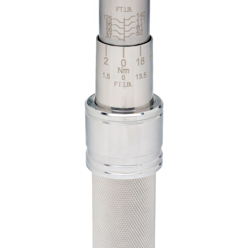 Llave Torque Dinamométrica Mecánica 60 A 300 Nm De Disparo Ajustable Con Escala Marcada - Imagen 4