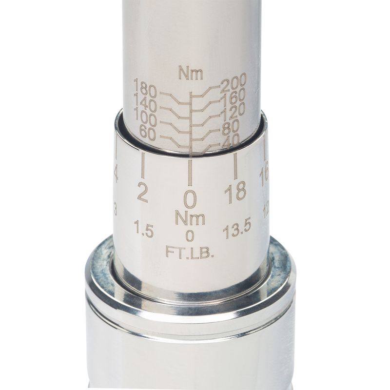 Llave Torque Dinamométrica Mecánica 60 A 300 Nm De Disparo Ajustable Con Escala Marcada - Imagen 5