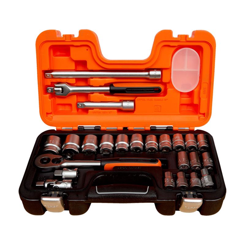Maleta Dados De 1/2" 24 Piezas