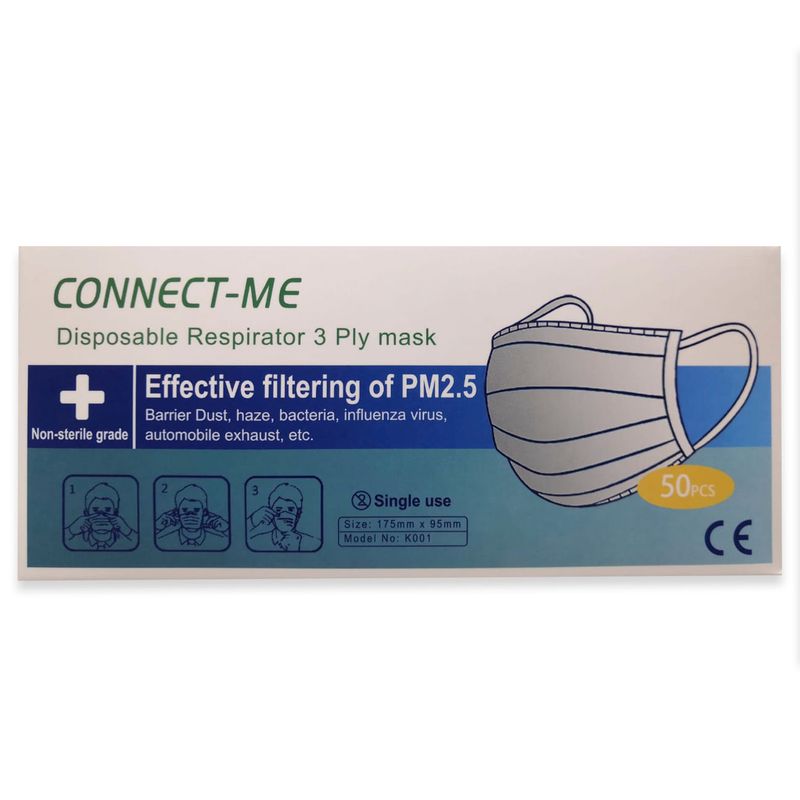 Mascarilla 3 Pliegues - Imagen 2