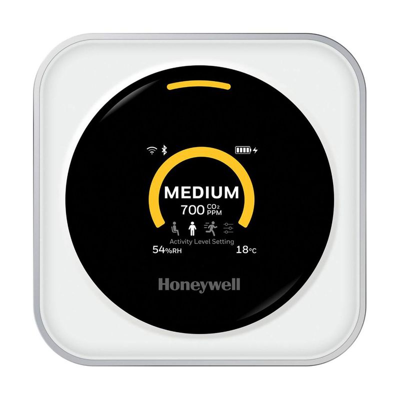 Monitor de Calidad del Aire V2 Honeywell para CO2 incluye Soporte Pared - Imagen 4