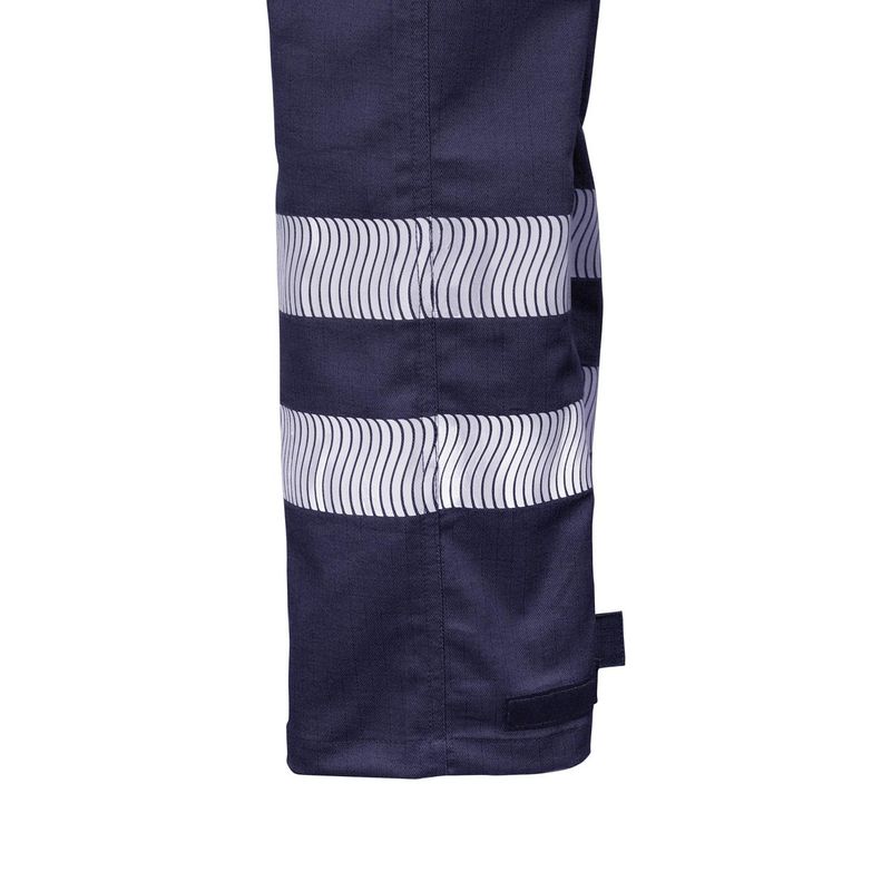 Overol Ignifugo Absolute Fire Antiest. FRCT NFPA 13034 Mujer Azul/Beige - Imagen 4