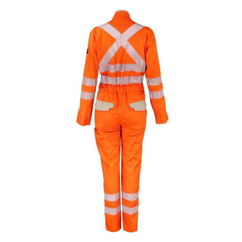 Overol Ignífugo NFPA 13034 Mujer Naranja/Beige - Imagen 2
