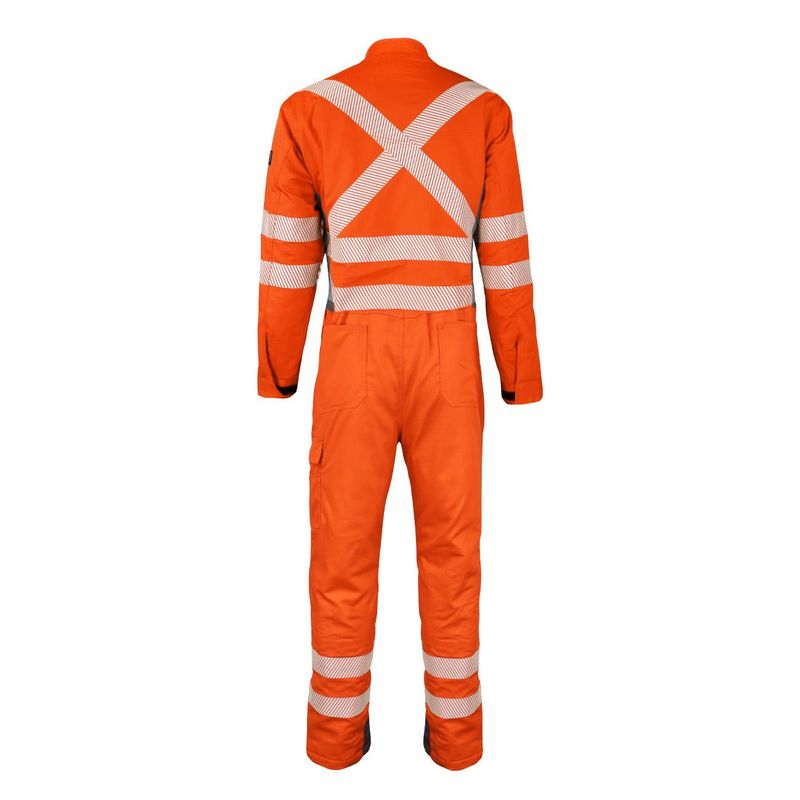 Overol Ignífugo NFPA + 13034 Naranjo/Gris - Imagen 2
