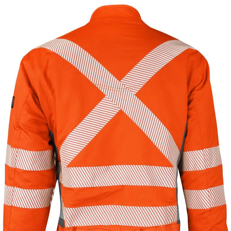 Overol Ignífugo NFPA + 13034 Naranjo/Gris - Imagen 3