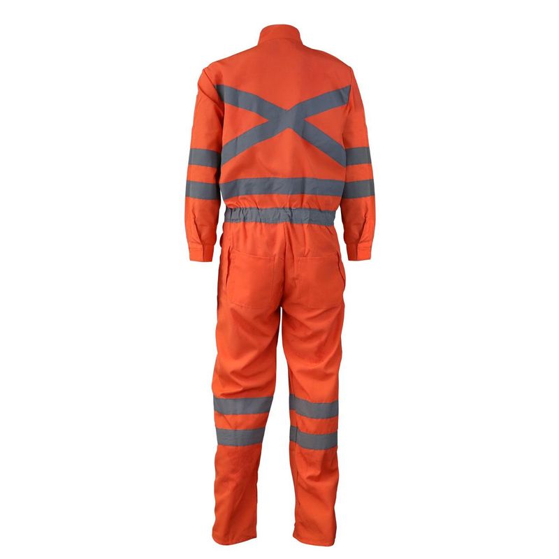 Overol Piloto Poplin Naranjo Cinta 360° - Imagen 3