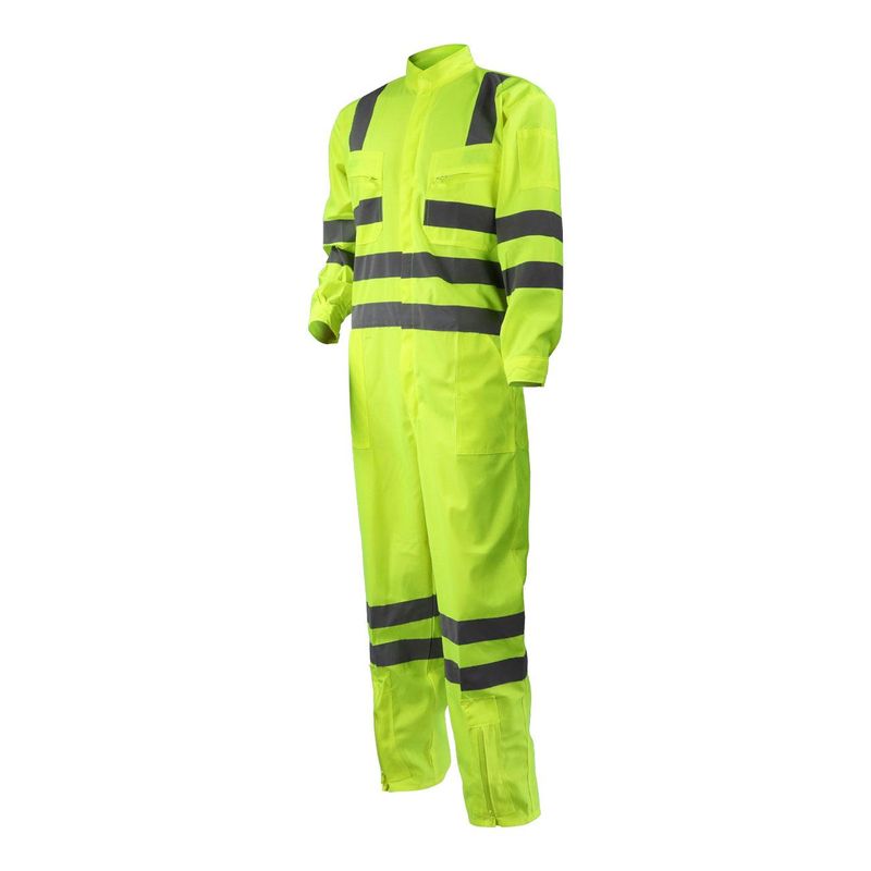 Overol Verde Fluor Cinta 360 Norma Vial - Imagen 2