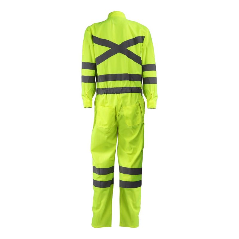Overol Verde Fluor Cinta 360 Norma Vial