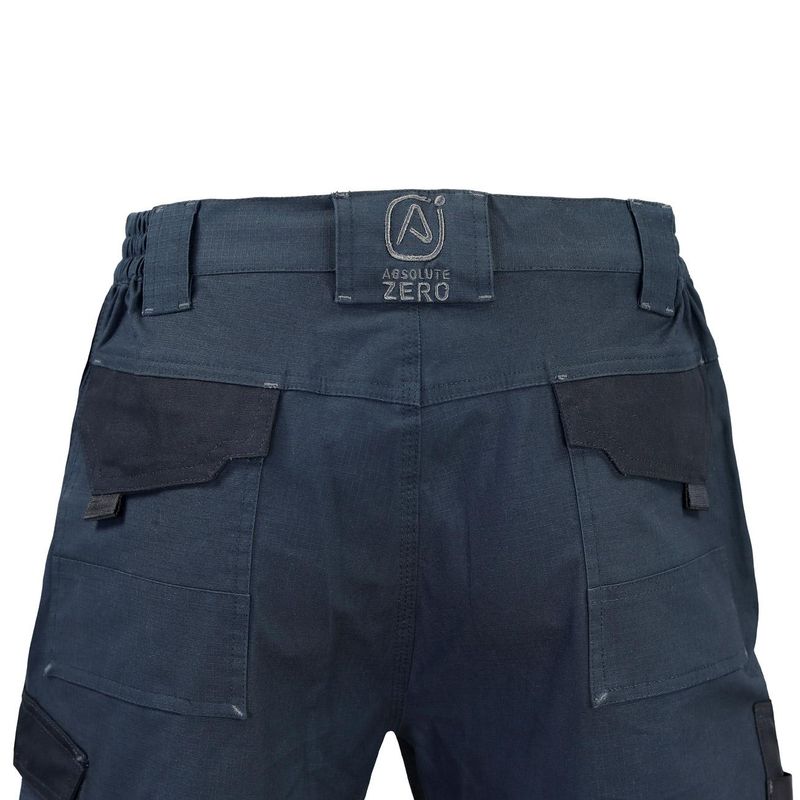 Pantalón Absolute Zero Z-200 Ripstop Spandex azul - Imagen 4