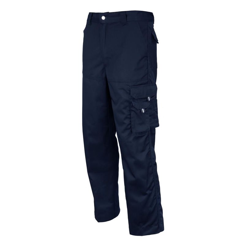 Pantalon Activex Cargo Gabardina 80/20 Azul UV - Imagen 2