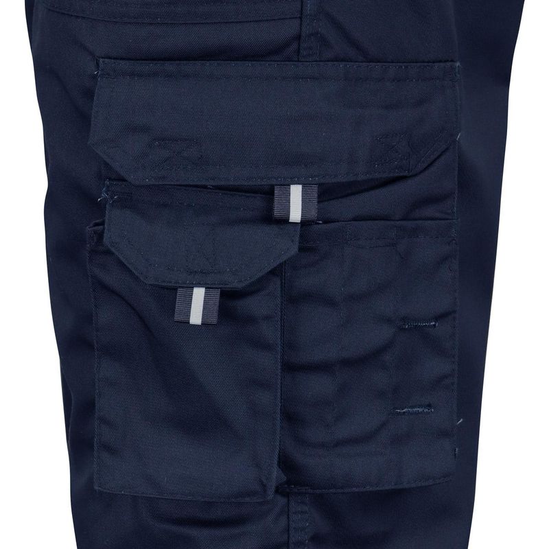 Pantalon Activex Cargo Gabardina 80/20 Azul UV