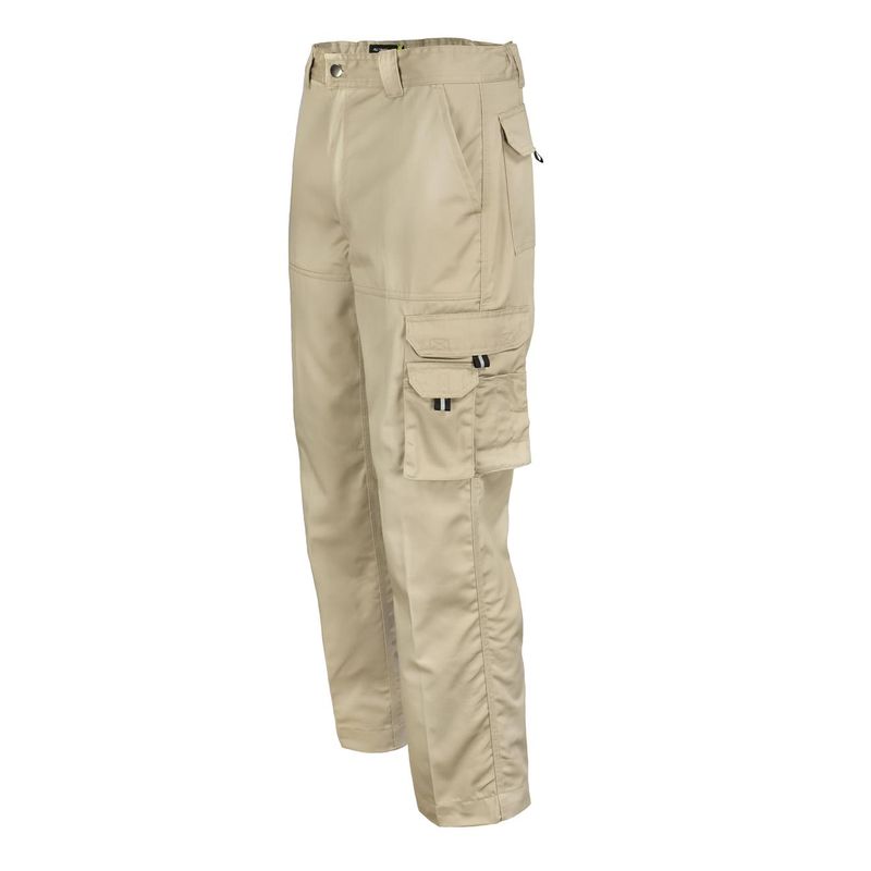 Pantalon Activex Cargo Gabardina 80/20 Beige UVPantalon Activex Cargo Gabardina 80-20 Beige UV - Imagen 2
