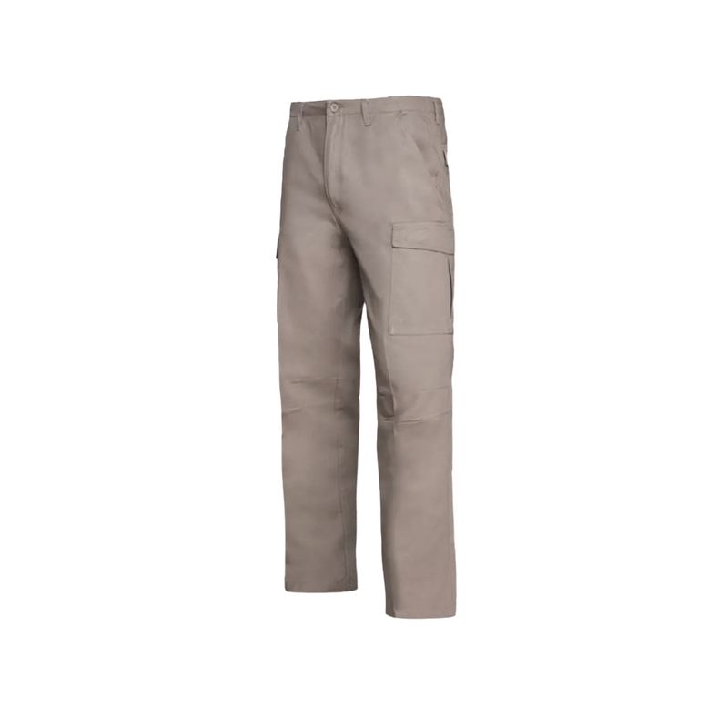 Pantalon Cargo Gabardina 65/35 Beige Jayson - Imagen 2