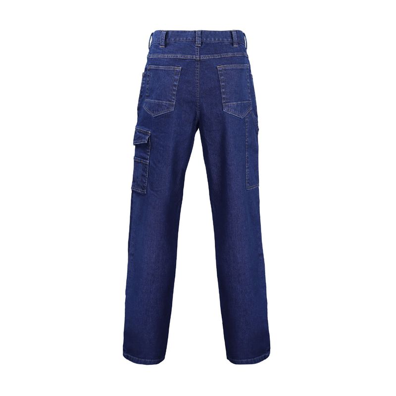 Pantalon Cargo Mezclilla Ignifugo Absolute Fire FRJPT Azul - Imagen 2