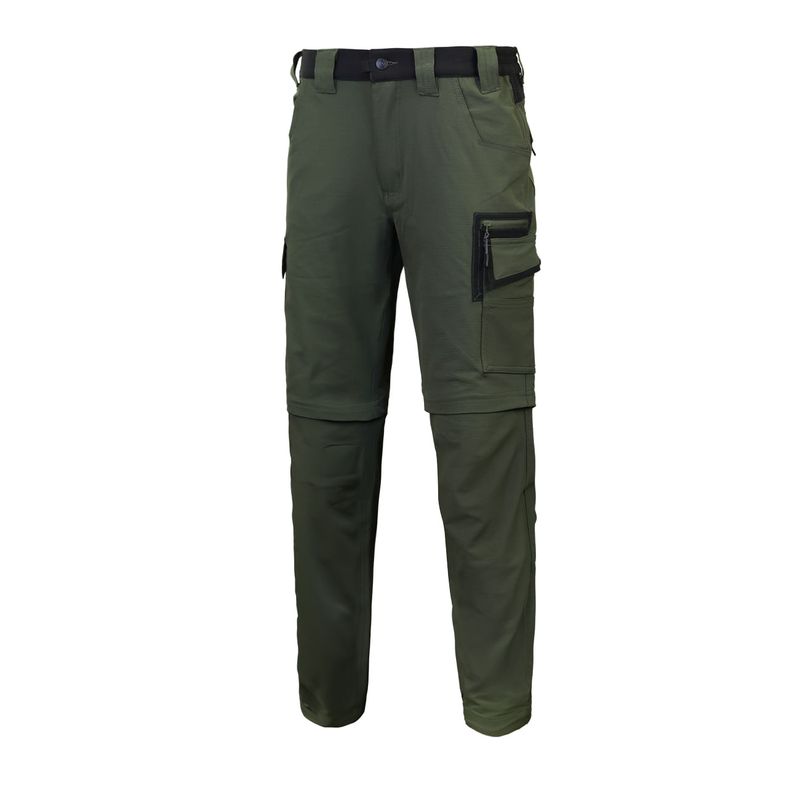 Pantalon Lightwind H3300 Ripstop Spandex Verde UV - Imagen 3