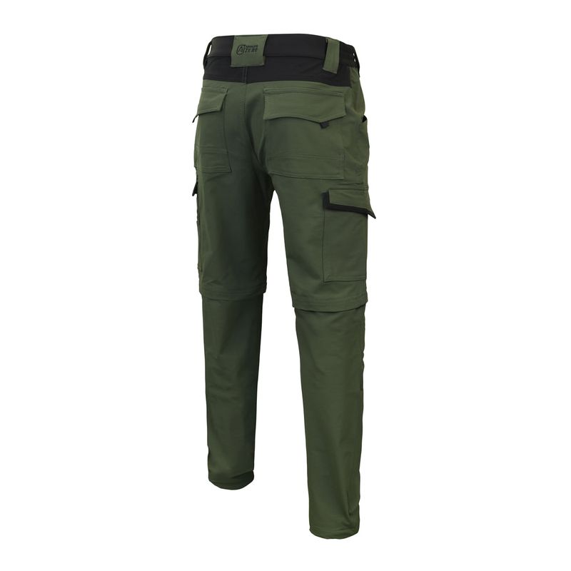Pantalon Lightwind H3300 Ripstop Spandex Verde UV - Imagen 4