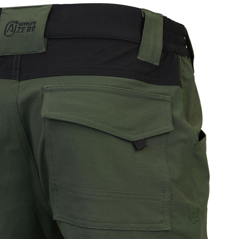 Pantalon Lightwind H3300 Ripstop Spandex Verde UV - Imagen 7