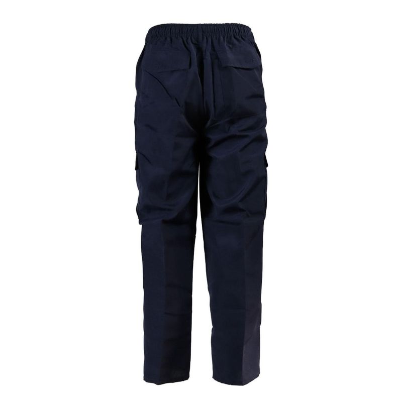 Pantalón Poplin Cargo Azul