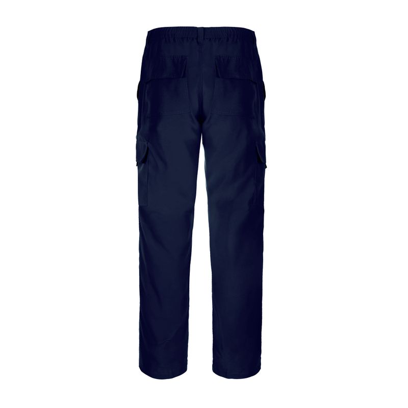Pantalón Poplin Cargo Azul Forrado - Imagen 2