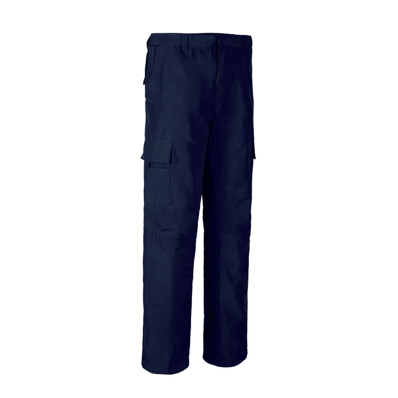 Pantalón Poplin Cargo Azul Forrado - Imagen 3