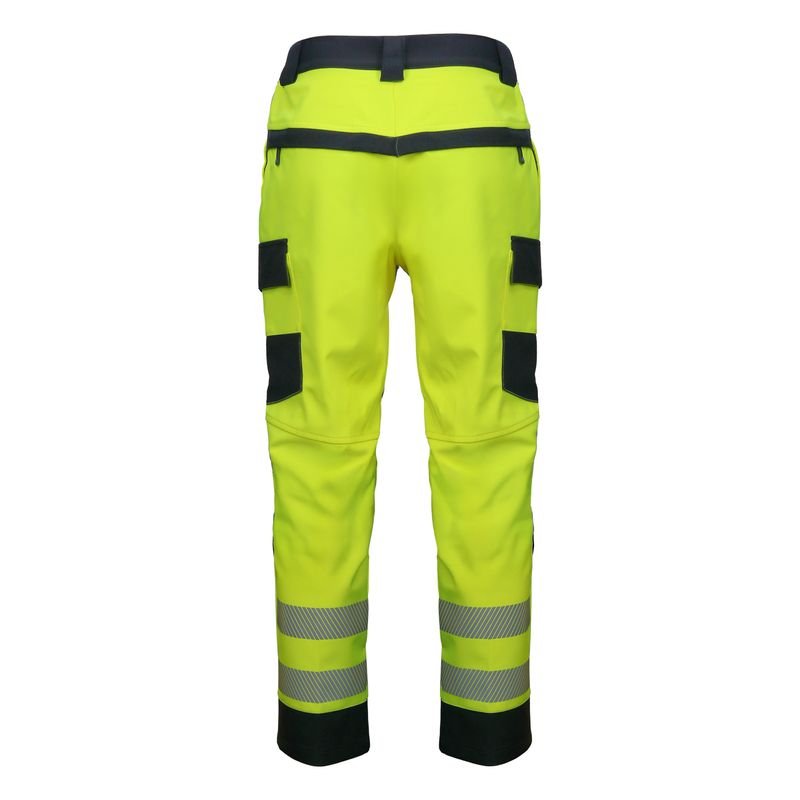 Pantalón Slack Hi Viz Absolute Zero Amarillo - Imagen 2