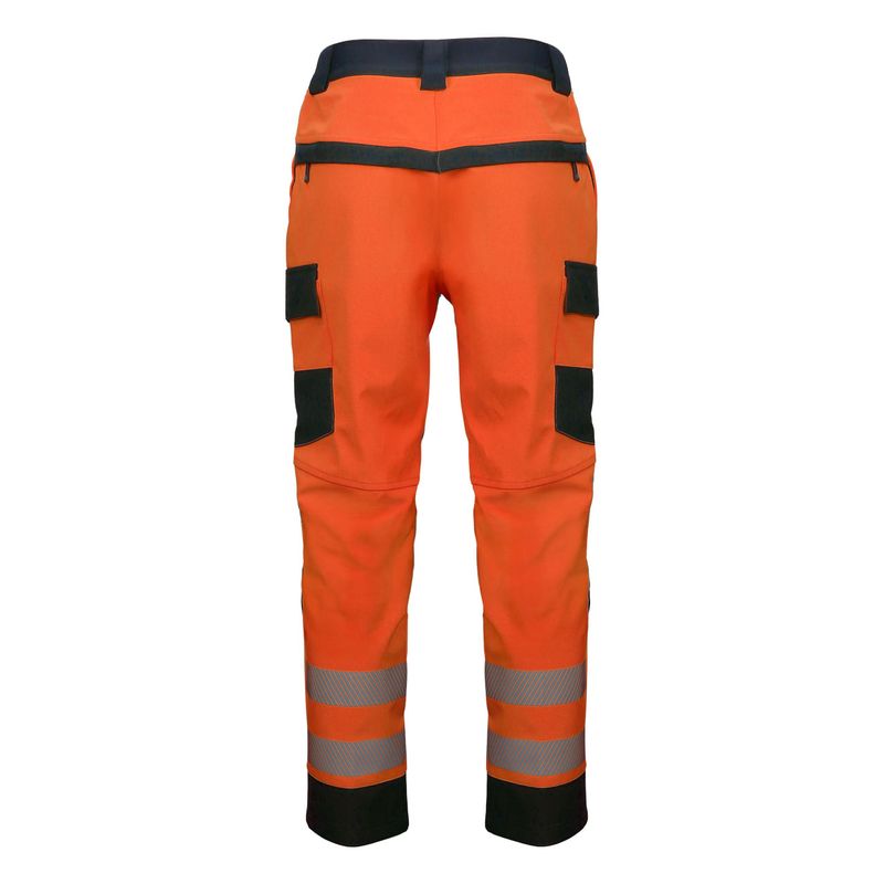 Pantalón Slack Hi Viz Absolute Zero Naranjo - Imagen 2
