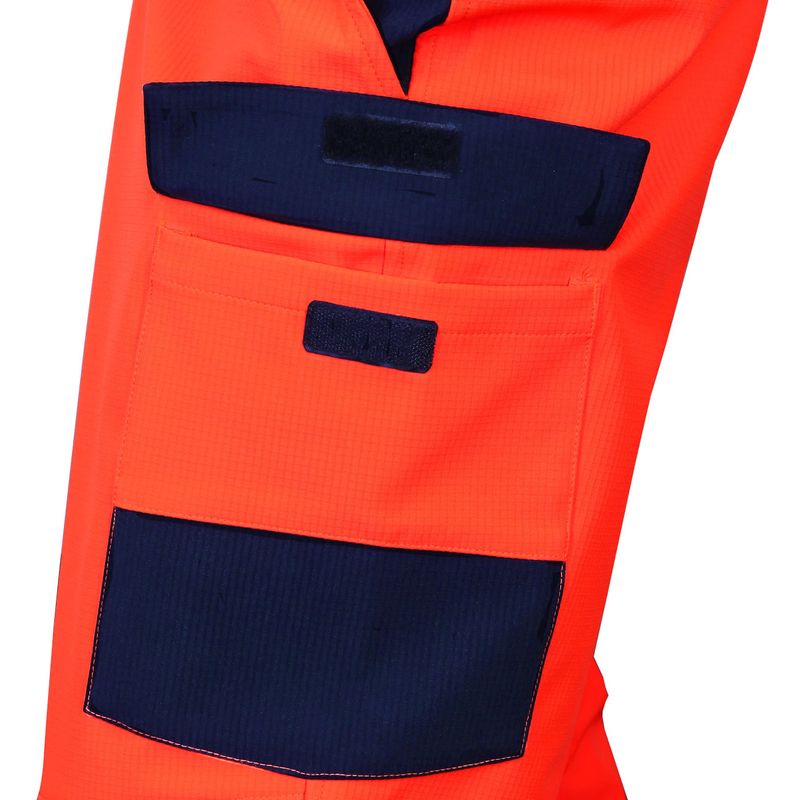 Pantalón Slack Hi Viz Absolute Zero Naranjo - Imagen 4