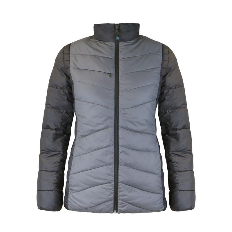 Parka Absolute Zero Mujer Reversible Gris/Calipso Z-6100 - Imagen 2