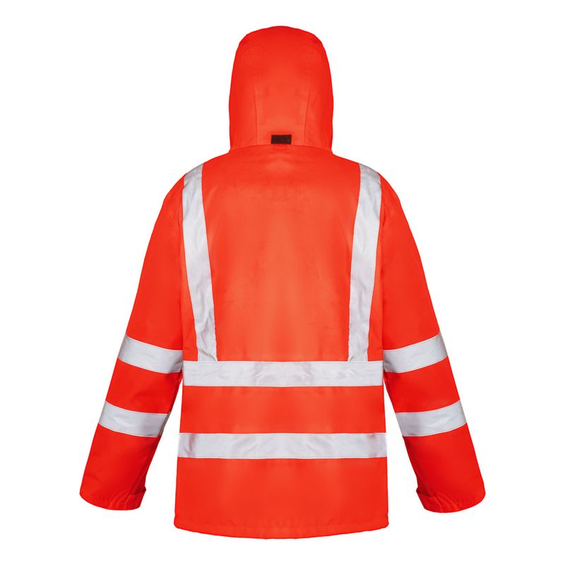 Parka Activex 3 en 1 Rojo Fluor Alta Visibilidad Gard - Imagen 3