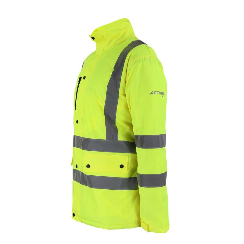 Parka Activex Amarillo Fluor con reflectante - Imagen 2
