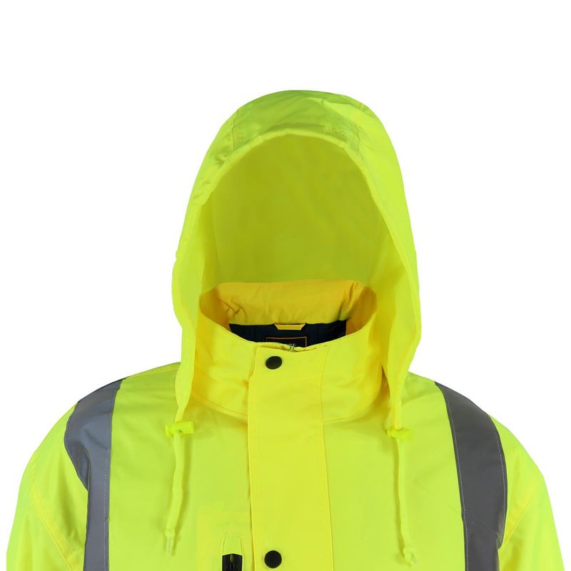 Parka Activex Amarillo Fluor con reflectante - Imagen 4