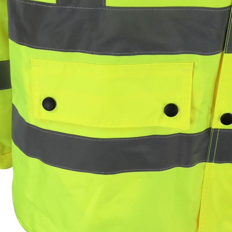Parka Activex Amarillo Fluor con reflectante - Imagen 6