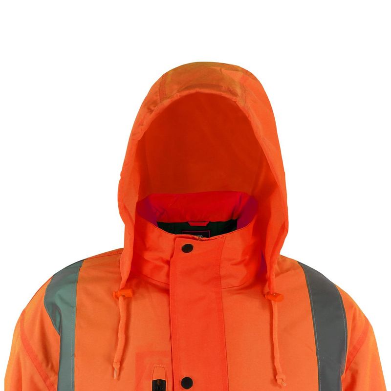 Parka Activex Naranja Fluor - Imagen 4