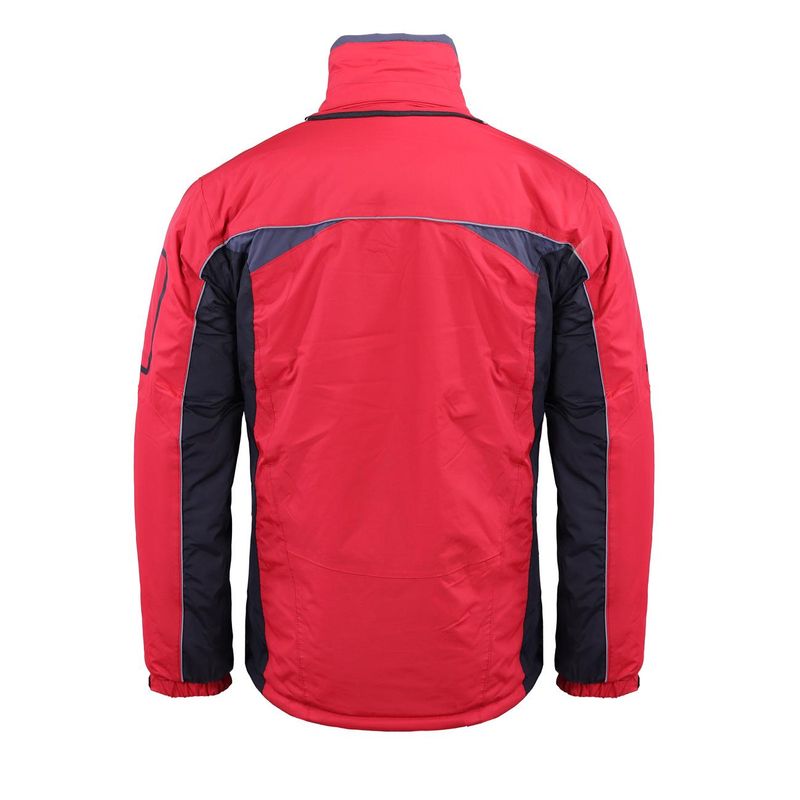 Parka Hombre 3 en 1 Rojo/Negro Z-0400 - Imagen 2