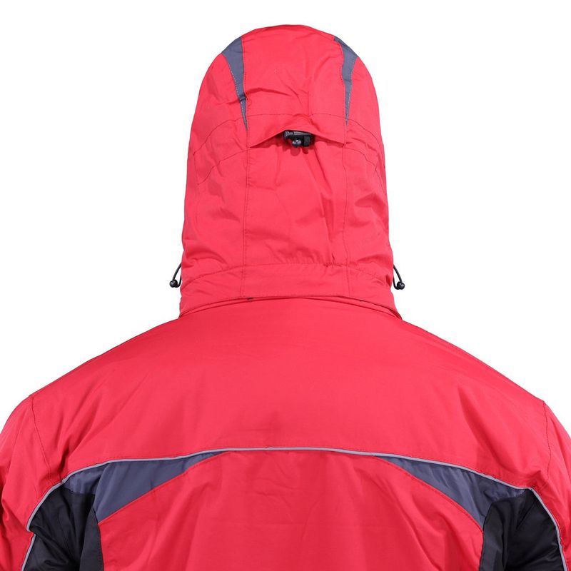 Parka Hombre 3 en 1 Rojo/Negro Z-0400 - Imagen 9