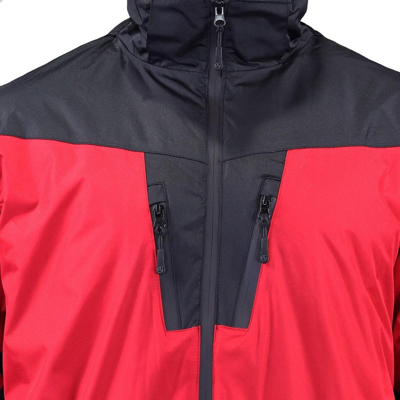 Parka Hombre Rojo/Negro Z-0500 N - Imagen 3