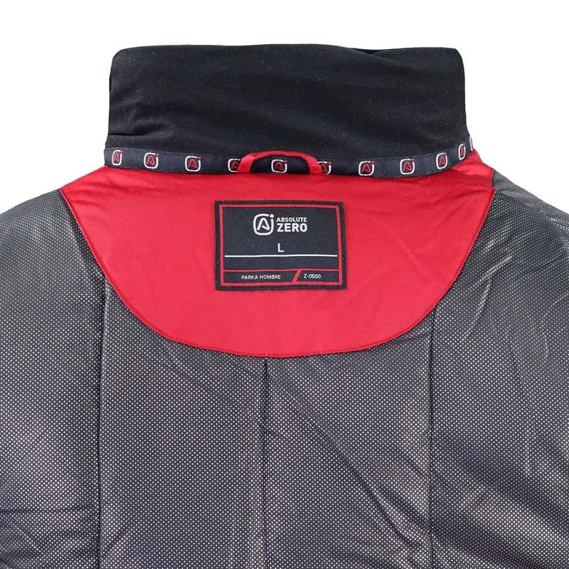 Parka Hombre Rojo/Negro Z-0500 N - Imagen 6