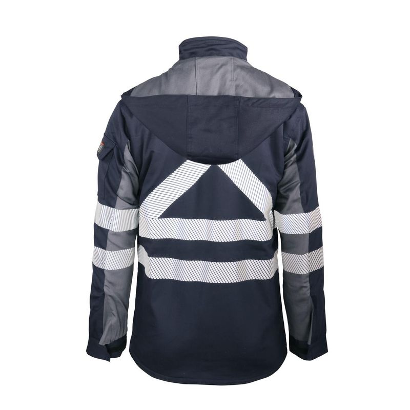 Parka Ignifuga Absolute Fire Antiestática FRWJT NFPA 13034 Azul Marino - Imagen 2